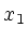 $x_{1}$